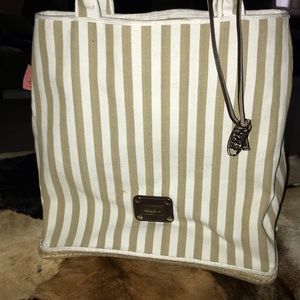 Saldarini Striped 1882 Canvas Bag